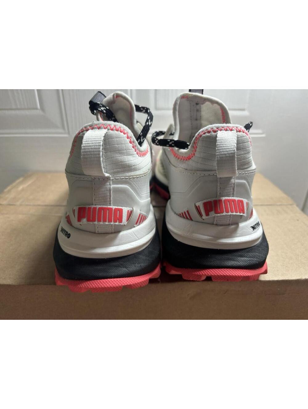 Puma Wmns Voyage Nitro 'Nimbus Cloud Sunblaze Women’s Size 5 - Picture 7 of 9